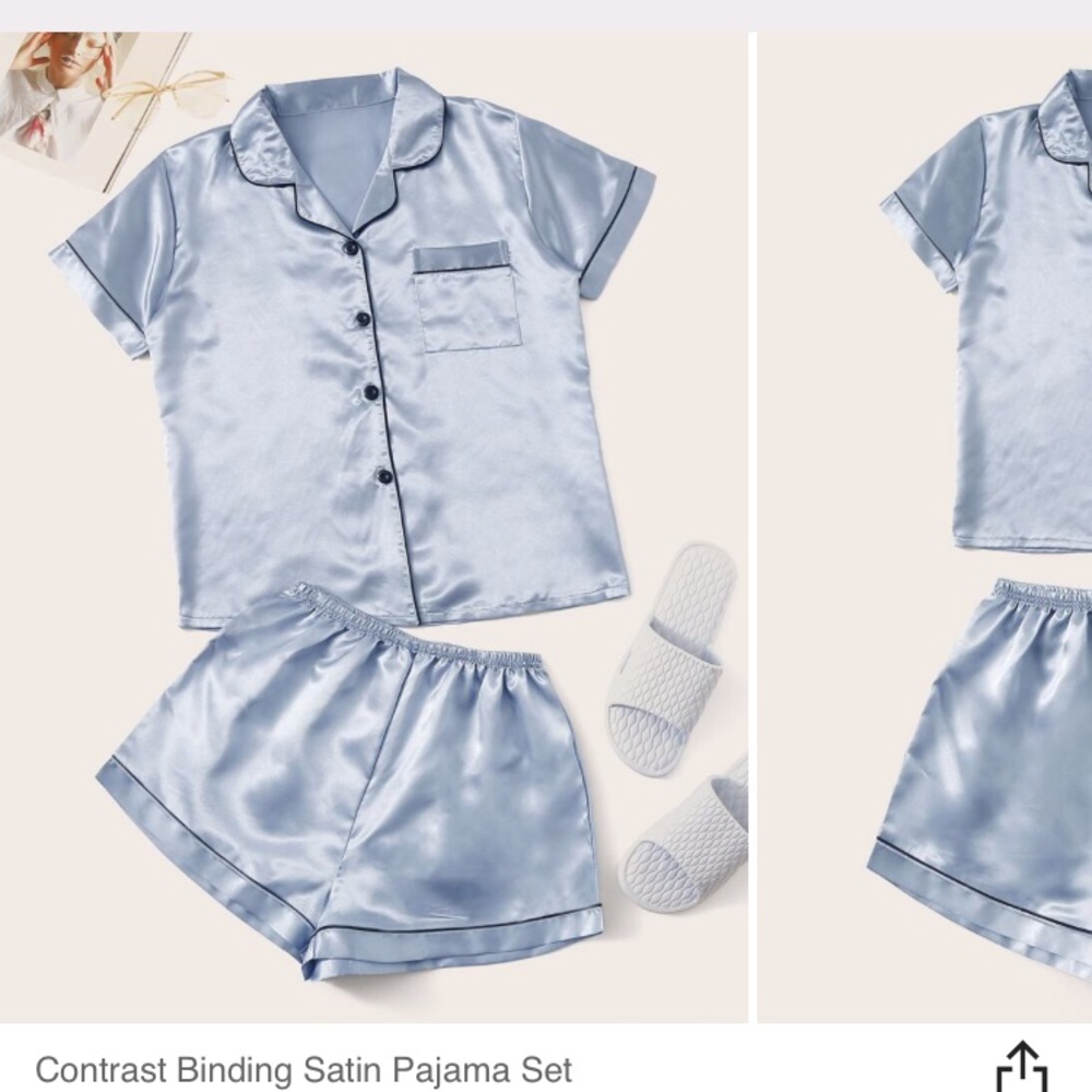 Silky Pajama Set